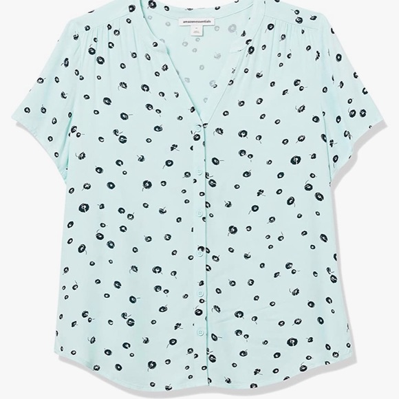 Womens button front blouse - Picture 4 of 10